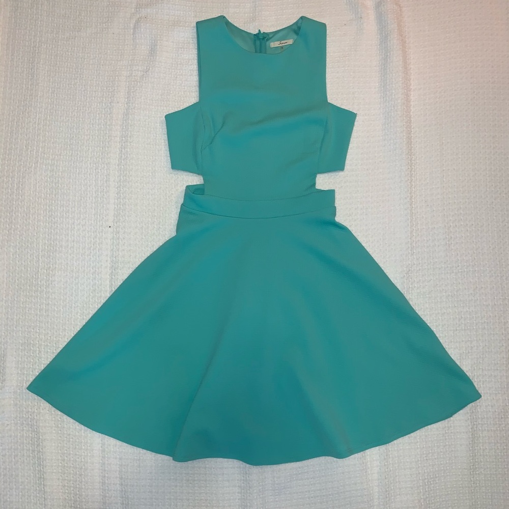 Dry Goods Cutout Skater Dress